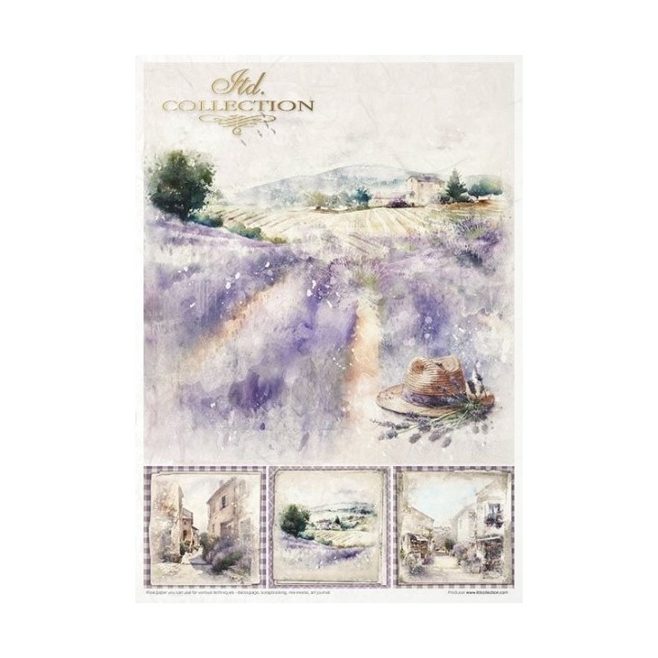 Creatieve set RP058 Provence met lavendelgeur.
