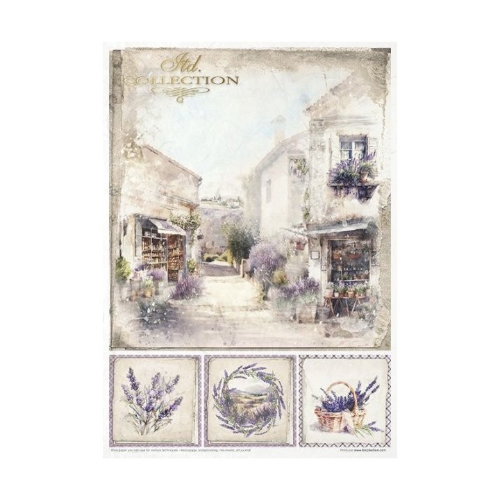 Creatieve set RP058 Provence met lavendelgeur.