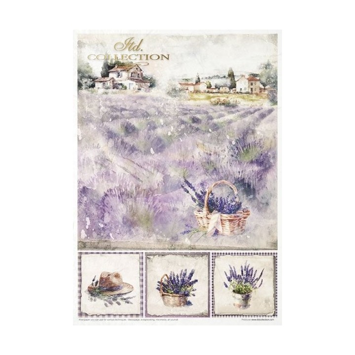 Creatieve set RP058 Provence met lavendelgeur.