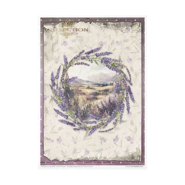 Creatieve set RP058 Provence met lavendelgeur.
