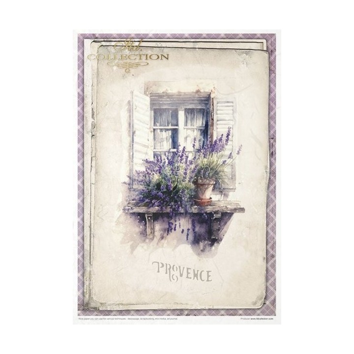Creatieve set RP058 Provence met lavendelgeur.