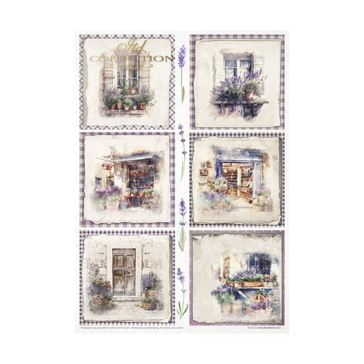 Creatieve set RP058 Provence met lavendelgeur.