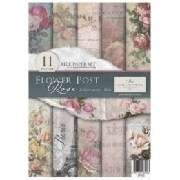 Creatieve set RP063 Bloemenpaal - Roos