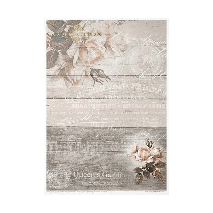 Creatieve set RP063 Bloemenpaal - Roos