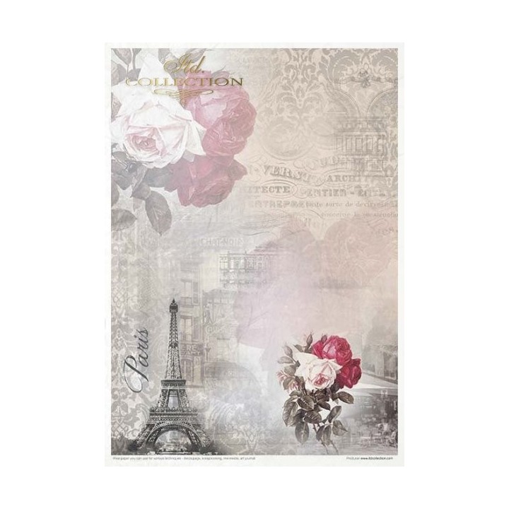Creatieve set RP063 Bloemenpaal - Roos