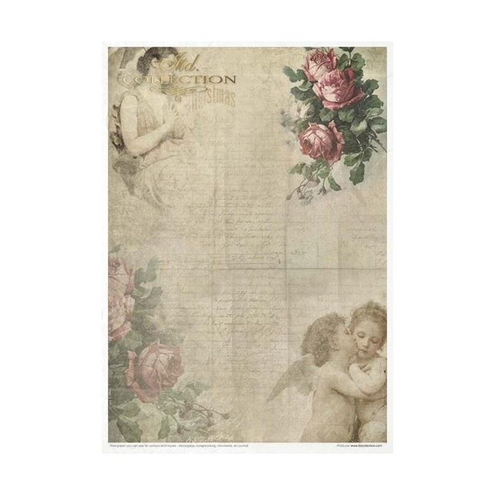 Creatieve set RP063 Bloemenpaal - Roos