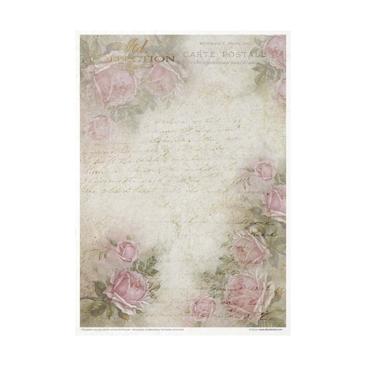 Creatieve set RP063 Bloemenpaal - Roos