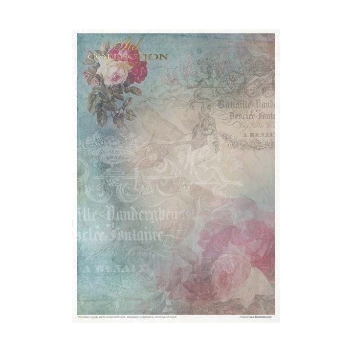 Creatieve set RP063 Bloemenpaal - Roos
