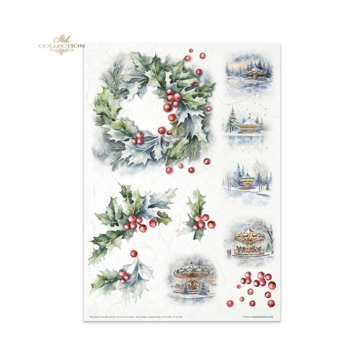 Creatieve set RP073 Winterkrans