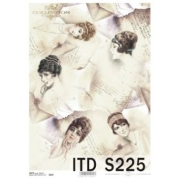 Decoupagepapier Soft ITD S0225