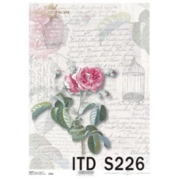 Decoupagepapier Soft ITD S0226