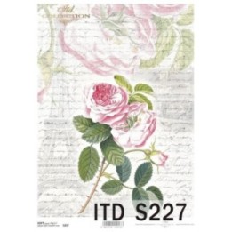 Decoupagepapier Soft ITD S0227