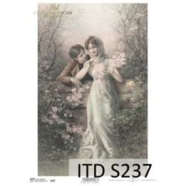 Decoupagepapier Zacht ITD S0237