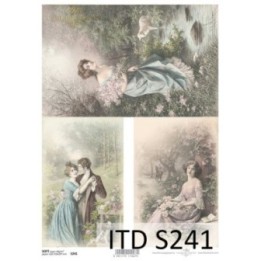 Decoupagepapier Zacht ITD S0241