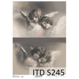 Decoupagepapier Soft ITD S0245