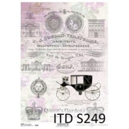 Decoupagepapier Zacht ITD S0249