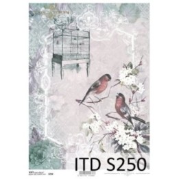 Decoupagepapier Soft ITD S0250