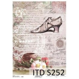 Decoupagepapier Soft ITD S0252