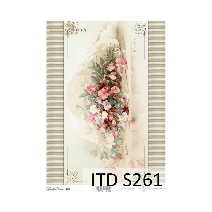 Decoupagepapier Zacht ITD S0261