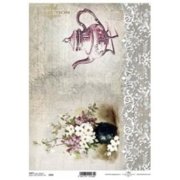Decoupagepapier Soft ITD S0264