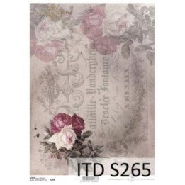 Decoupagepapier Soft ITD S0265
