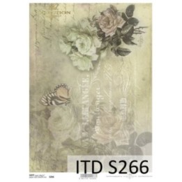 Decoupagepapier Soft ITD S0266