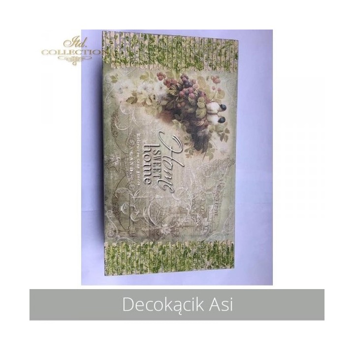 Decoupagepapier Soft ITD S0268