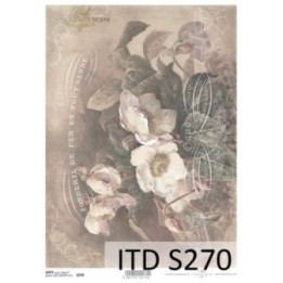 Decoupagepapier Soft ITD S0270