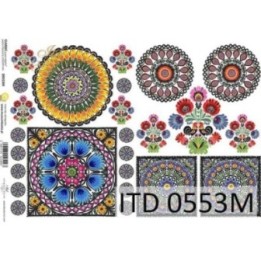 Decoupagepapier ITD D0553M