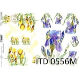 Decoupagepapier ITD D0556M
