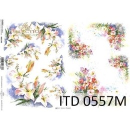 Decoupagepapier ITD D0557M