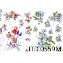 Decoupagepapier ITD D0559M