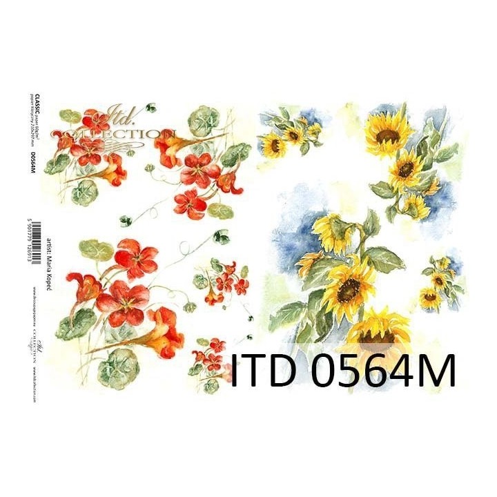 Decoupagepapier ITD D0564M