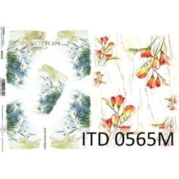 Decoupagepapier ITD D0565M