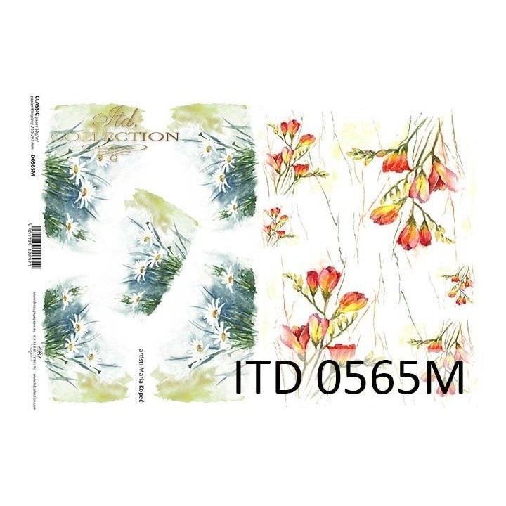 Decoupagepapier ITD D0565M