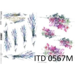 Decoupagepapier ITD D0567M