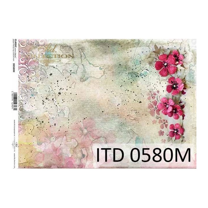 Decoupagepapier ITD D0580M