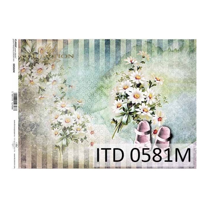 Decoupagepapier ITD D0581M