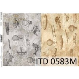 Decoupagepapier ITD D0583M