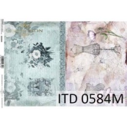 Decoupagepapier ITD D0584M