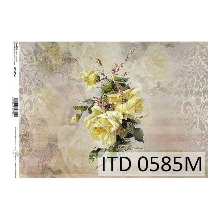 Decoupagepapier ITD D0585M