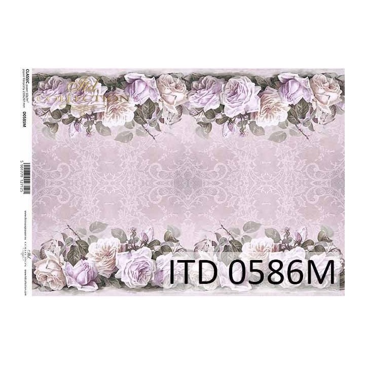 Decoupagepapier ITD D0586M