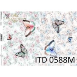 Decoupagepapier ITD D0588M
