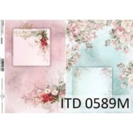 Decoupagepapier ITD D0589M