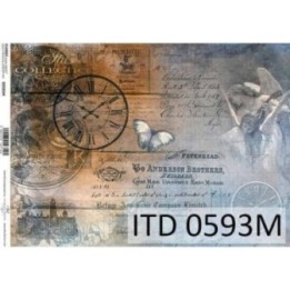 Decoupagepapier ITD D0593M