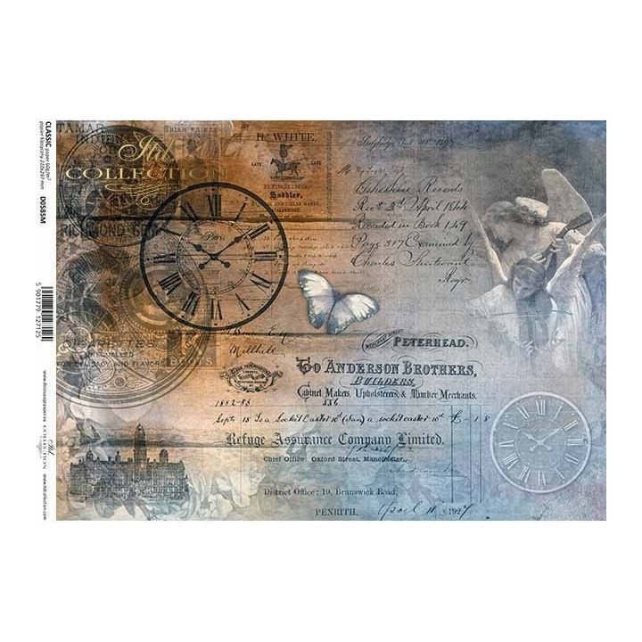 Decoupagepapier ITD D0593M