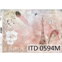 Decoupagepapier ITD D0594M