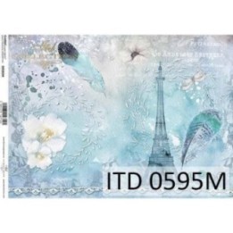 Decoupagepapier ITD D0595M