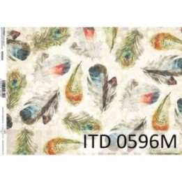 Decoupagepapier ITD D0596M