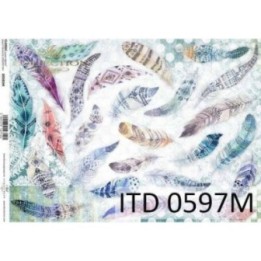 Decoupagepapier ITD D0597M